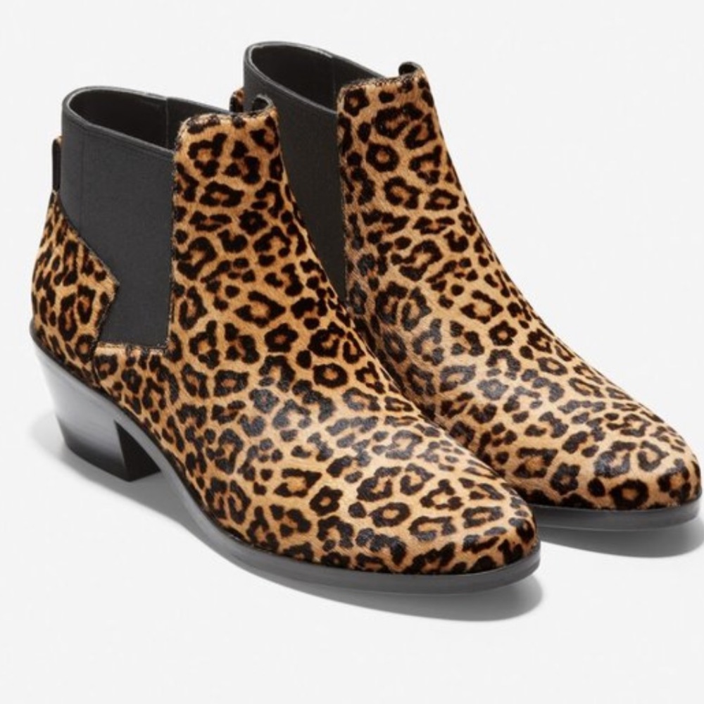 Cole Haan Grand Series Leopard 🐆 Bootie